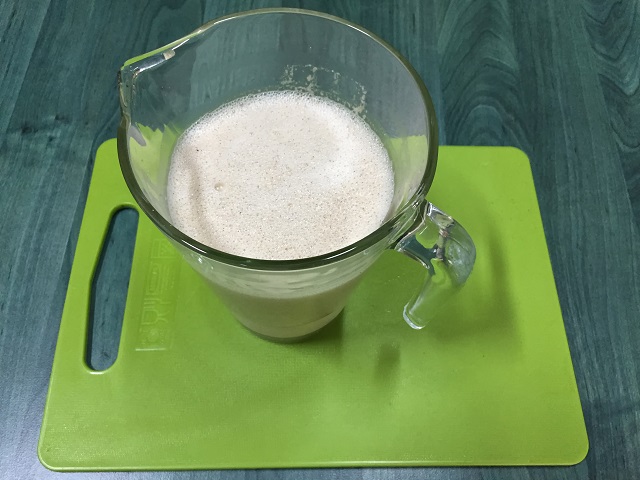 Homemade almond milk recipe