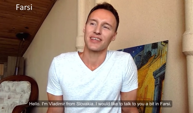 This young man from Slovakia is fluent in 19 languages – astonishing!
