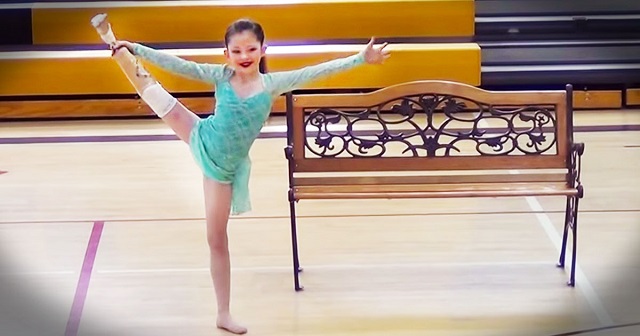 Ballet was her world, but she was left without a leg as a result of an accident. Watch how she shines on the stage!