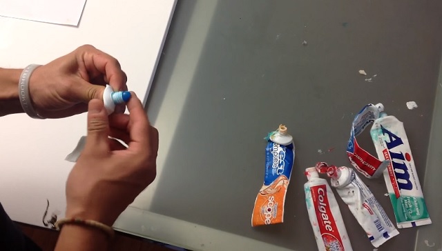 Looking for new forms of art? This artist creates masterpieces using toothpaste!