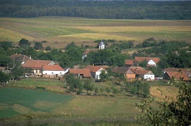Charlottenburg or Sarlota, the only Romanian village built in a circular form