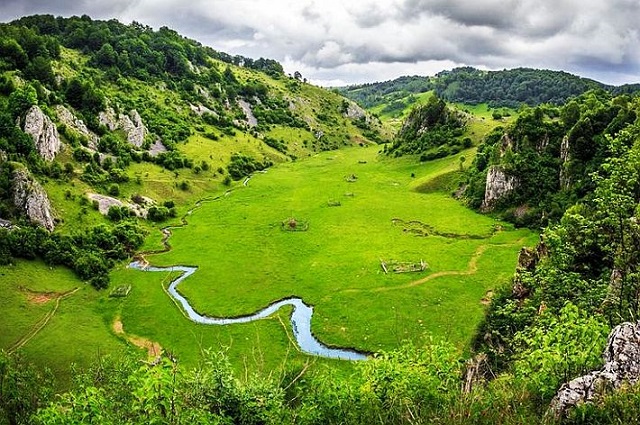 Ponorului Blind Pass or God's Palm, another fairy tale place in Romania