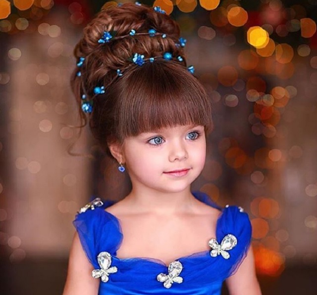 Could she be the most beautiful girl in the world? She is only 5 years old, but she has already conquered the social networks